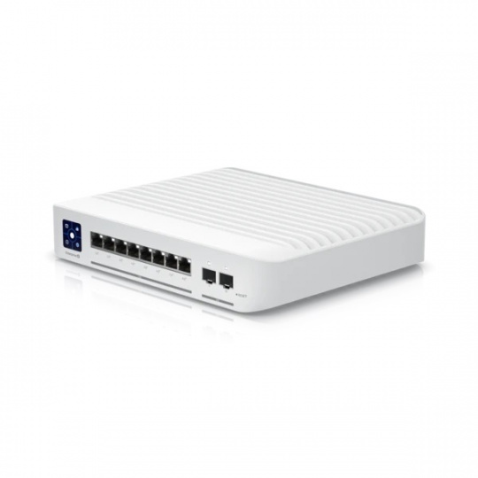 Ubiquiti Switch Enterprise 8 PoE, fully managed, Layer 3* switch with (8) 2.5GbE, 802.3at PoE