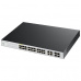 ZyXEL NSW100-28P 28-port GbE Nebula Cloud Managed (L2) PoE Switch: 24x GbE + 4x dual personality (GbE/SFP), PoE (802.3at