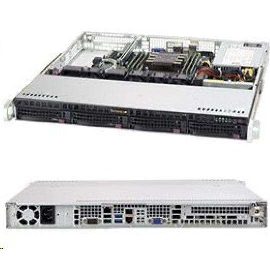 Supermicro Server  SYS-5019P-M  1U Rack