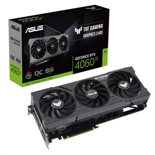 ASUS TUF RTX4060TI O8G GAMING 8GB/128-bit GDDR6 HDMI 3xDP