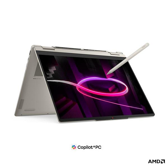 Lenovo IP Yoga 7 2in1 14AGP11, Ryzen AI 7 445, 14.0˝ 2880 x 1800/Touch, UMA, 32GB, SSD 1TB, W11H, béžový, 3y PS Lenovo IP Yoga 7 2in1 14AGP11, Ryzen AI 7 445, 14.0˝ 2880 x 1800/Touch, UMA, 32GB, SSD 1TB, W11H, béžový, 3y PS