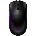 Lorgar MSP81WBK, bezdrôtová herná myš, PixArt 3950, 30 000 DPI, Bluetooth 5.4, 2.4 GHz RF, USB-C, 6 tlačidiel