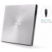 ASUS SDRW-08U9M-U external ultraslim DVD-RW USB-C/A, SILVER