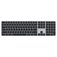 Apple Magic Keyboard s Touch ID a Numerickou klávesnicou - Čierne klávesy SK