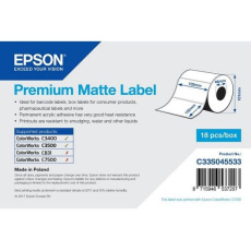 Epson Premium Matte Label - Die-cut Roll: 102mm x 152mm, 225 labels