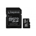 8GB microSDHC Industrial C10 A1 pSLC Card + SD Adapter