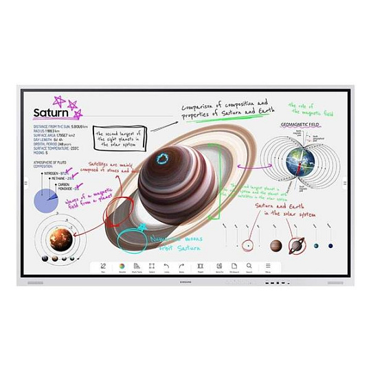 Samsung WM65FX FLIP 65" 3840x2160 450cd, HDMI USB-C RJ45 Wifi, prevadzka 12/7 Samsung WM65FX FLIP 65" 3840x2160 450cd, HDMI USB-C RJ45 Wifi, prevadzka 12/7