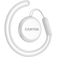 Canyon OnTag 1, antilost tracker, pracuje s appkou Apple Find My Network, certifikovaný Apple-om, biely