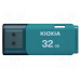 32 GB.  USB 2.0 kľúč . KIOXIA Hayabusa U202, aqua