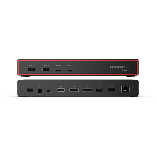 Lenovo ThinkPad Thunderbolt 4 Smart Dock G2 7500 - PD100W(1x TB4, 2xDP, 1x HDMI, 1xRJ45,2x USB-C, 4x USB) max 4x LCD Lenovo ThinkPad Thunderbolt 4 Smart Dock G2 7500 - PD100W(1x TB4, 2xDP, 1x HDMI, 1xRJ45,2x USB-C, 4x USB) max 4x LCD