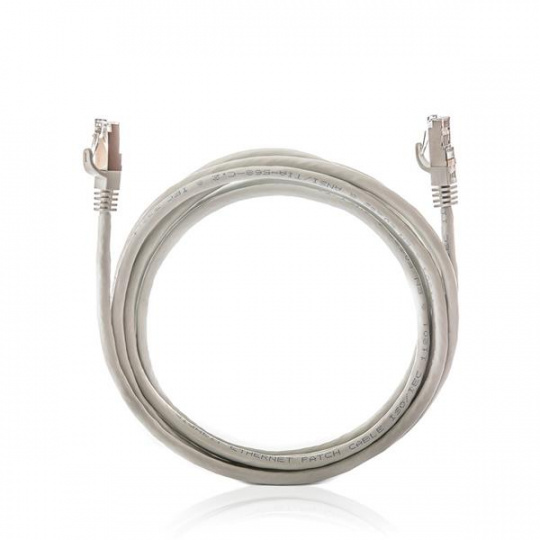 KELine patch kábel Cat6, STP, LSOH, šedý, 2.00m