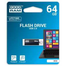 64 GB . USB Flash Drive . GOODDRIVE CUBE Black