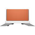 HP Clr LaserJet Red Storage Stand