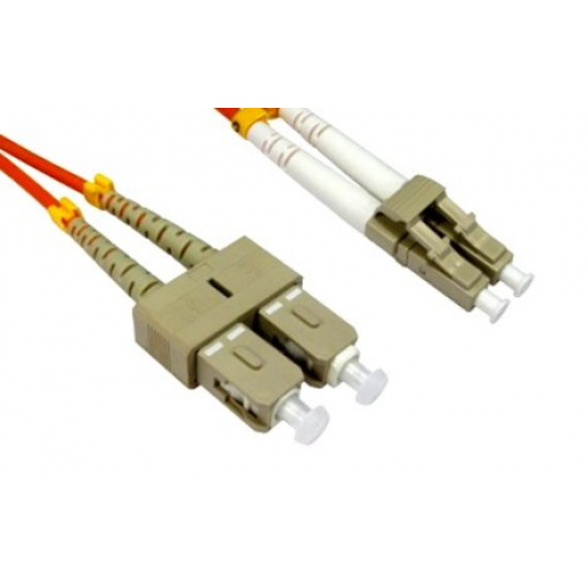 OPTIX LC/UPC-SC/UPC Optický patch cord 50/125 1m