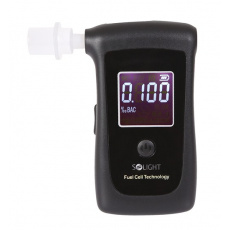 Solight alkohol tester profesionálny, Fuel Cell, 0,00 - 4,00‰ BAC, citlivosť 0,008‰