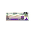 Lorgar KBP70TKLW, Pro bezdrôtová mechanická herná klávesnica, 2.4 GHz/ BT 5.0, Displej, multim. tlač., US layout, béžová