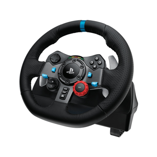 Logitech® G920 STEERING WHEEL, WHITE, USB, Xbox / PC + A10