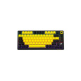 Lorgar KBP7075, Pro bezdrôtová mechanická herná klávesnica, Wireless 2.4 GHz/ BT 5.0, 75%, Displ., SK/CZ layout, žltá