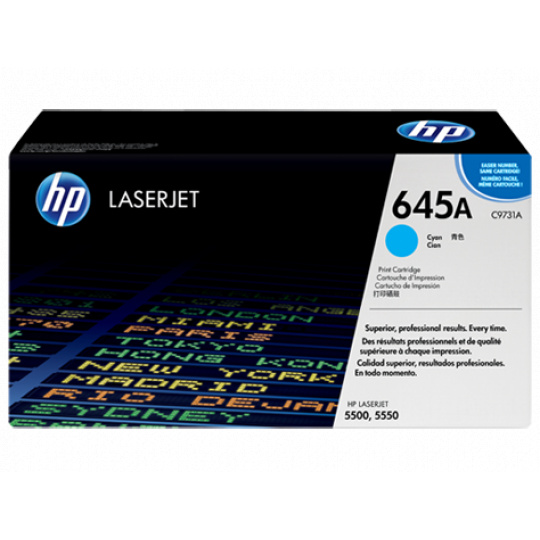 HP toner for CLJ5500/5550 cyan