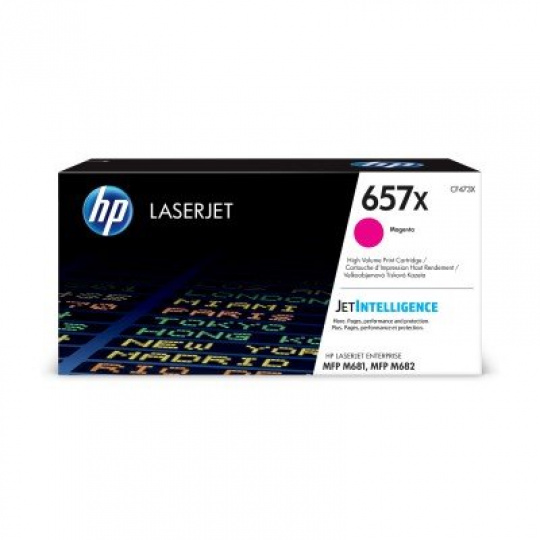 HP 657X High Yield Magenta Original LaserJet Toner Cartridge (CF473X)