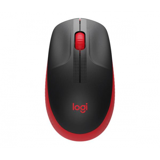 Logitech® M190 Full-size wireless mouse - RED - EMEA