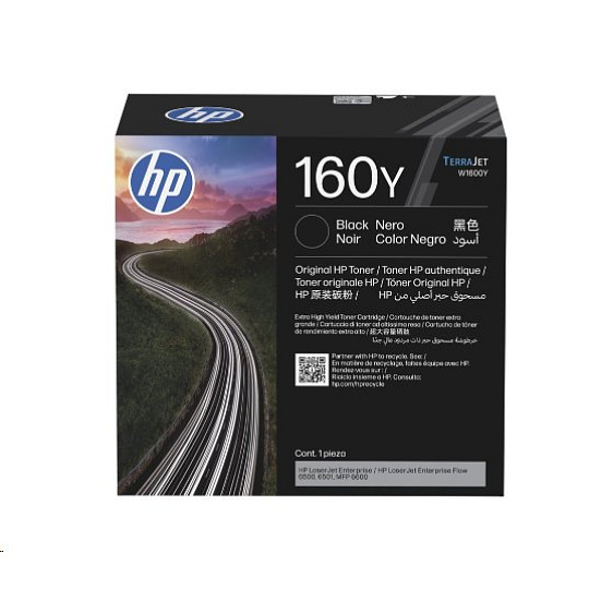Čierna originálna tonerová kazeta HP 160Y LaserJet / cca 38 000 stran/ Čierna originálna tonerová kazeta HP 160Y LaserJet / cca 38 000 stran/