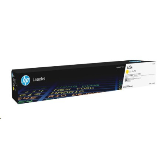 Žltá originálna tonerová kazeta HP 225A LaserJet (40 000 štandardných strán podľa ISO/IEC 19798)