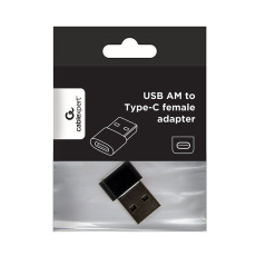 Gembird adaptér USB-A (M) / USB-C (F) Gembird adaptér USB-A (M) / USB-C (F)