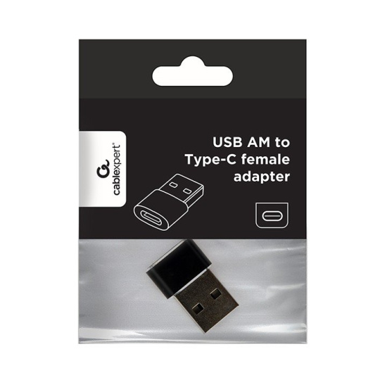 Gembird adaptér USB-A (M) / USB-C (F)