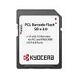 KYOCERA PCL Barcode Flash SD type d/e sd karta s barcode, ocr fonty