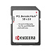 KYOCERA PCL Barcode Flash SD type d/e sd karta s barcode, ocr fonty