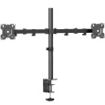 ONKRON Quad Monitor Stand for 13 to 34-Inch LCD LED OLED Screens up to 8 kg, Black