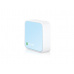 TP-LINK TL-WR802N N300 Nano Pocket Wi-Fi Router, 300Mbps at 2.4GHz, 2 internal antennas, 1 Ethernet Port