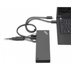 Lenovo ThinkPad Thunderbolt Dock 4.gen-135W(2x DP,HDMI, RJ45, 1xUSB-C,4xUSB 3.1,1xThunderbolt adapter)pripojit max.4xLCD