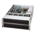 Supermicro® Chassis CSE-417E26-R1400LPB, 4U, Dual SAS-II Expander, Redundant PSU 1400W, Low Profile, Black
