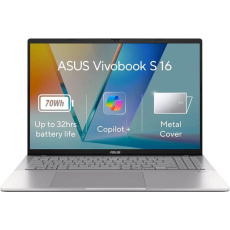 ASUS Vivobook S16 S3607QA-PL019W, X1 26 100, 16.0˝ 2560x1600 WQXGA, UMA, 16GB, SSD 1TB, W11H ASUS Vivobook S16 S3607QA-PL019W, X1 26 100, 16.0˝ 2560x1600 WQXGA, UMA, 16GB, SSD 1TB, W11H