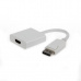 Gembird adaptér DisplayPort (M) na HDMI (F), kábel 0.1m, biely