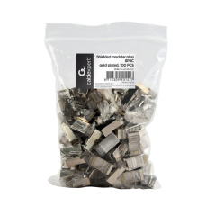 Gembird Shielded modular plug 30u" gold plated, 100 pcs per polybag Gembird Shielded modular plug 30u" gold plated, 100 pcs per polybag