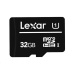 32GB Lexar® High-Performance C10 microSDHC™ UHS-I, up to 80MB/s read