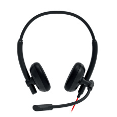 Canyon HS-7, PC Headset, USB/3.5mm jack, pokročilý konferenčný - slúchadla s mikrofónom, ovládanie na kábli, čierne