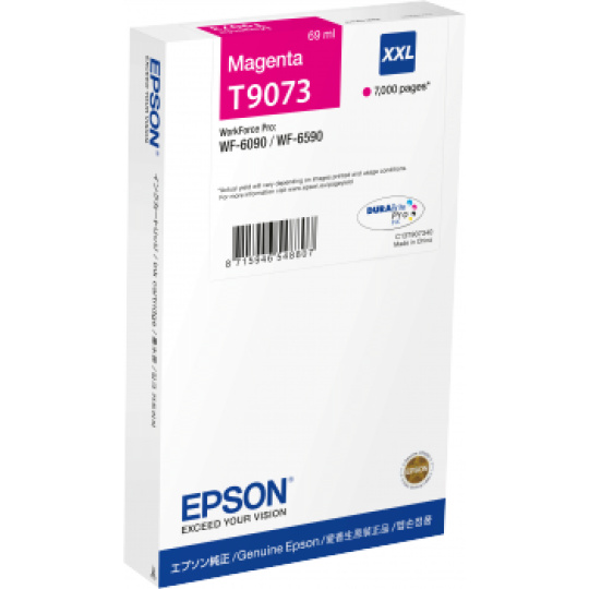 Epson atrament WF-6xxx series magenta XXL - 69ml