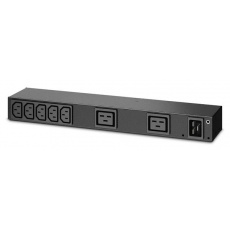 APC Rack PDU, Basic, 0U/1U, 100-240V/20A, 220-240V/16A, (7) C13, (2) C19