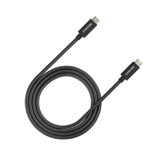 Canyon UC-44, 1 m kábel USB-C / USB-C, 48V/5A, výkon 240W EPR, 400GBPS, pre notebooky, E-mark čip, čierny