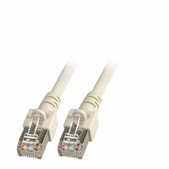 EFB patch kábel Cat6, UTP, LSOH, 0,15m, šedý