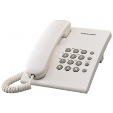 Panasonic KX-TS500FXW jednolinkovy telefon - biely