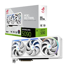 ASUS ROG ASTRAL RTX5090 WHITE OC GAMING 32GB/512-bit GDDR7 2xHDMI 3xDP ASUS ROG ASTRAL RTX5090 WHITE OC GAMING 32GB/512-bit GDDR7 2xHDMI 3xDP