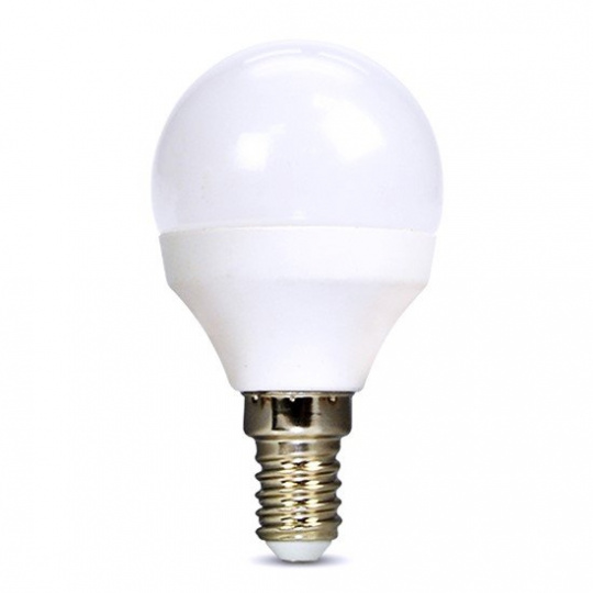 Solight LED žiarovka, miniglobe, 6W, E14, 3000K, 510lm, biele prevedenie Solight LED žiarovka, miniglobe, 6W, E14, 3000K, 510lm, biele prevedenie