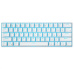 ROYAL KLUDGE RK61 White Gaming Keyboard Brown switch