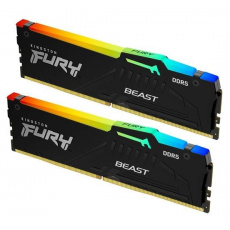 64GB 4800MT/s DDR5 CL38 DIMM (Kit of 2) FURY Beast RGB PnP