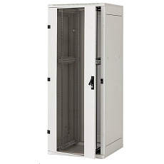 Triton 19' rozvádzač stojanový 42U/800x1100 dvojkrídové dv. Perf. 80%-6mm RAL7035